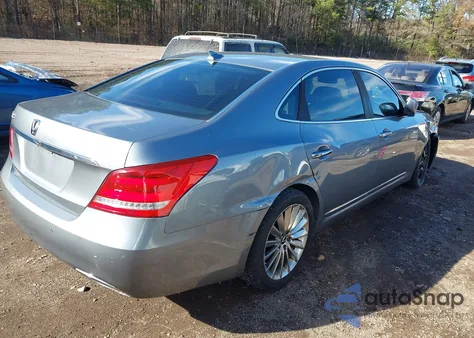 2014 Hyundai Equus Ultimate из США, поврежденный, VIN KMHGH4JH3EU081333